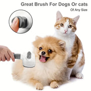 2-in-1 Self-Cleaning Pet Grooming Brush
