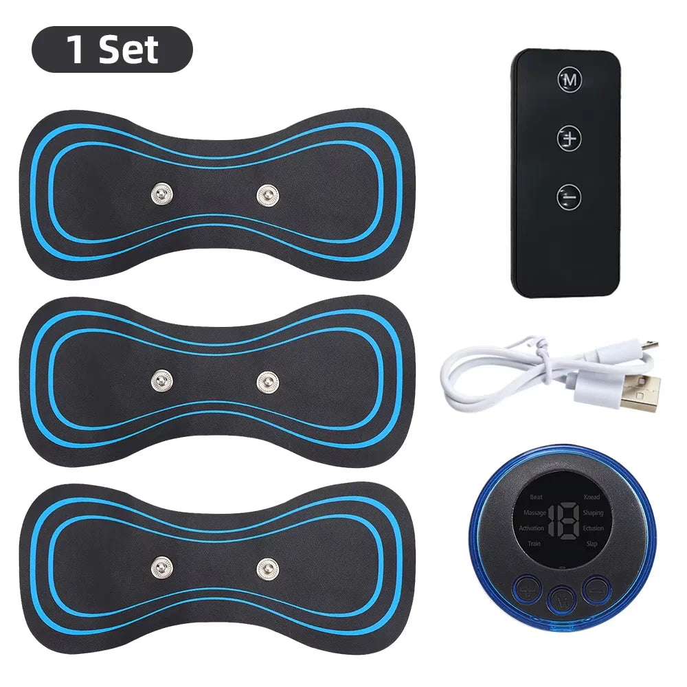 Portable EMS Muscle Massager Set