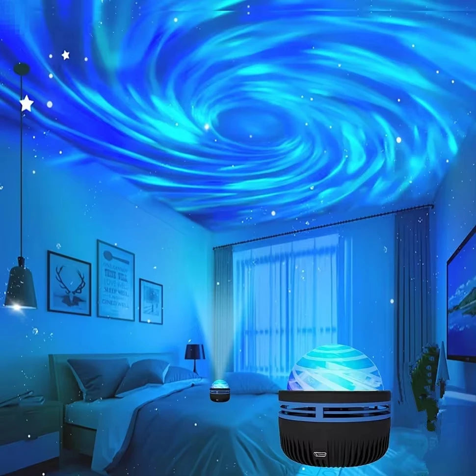 USB LED Galaxy Projector Night Light