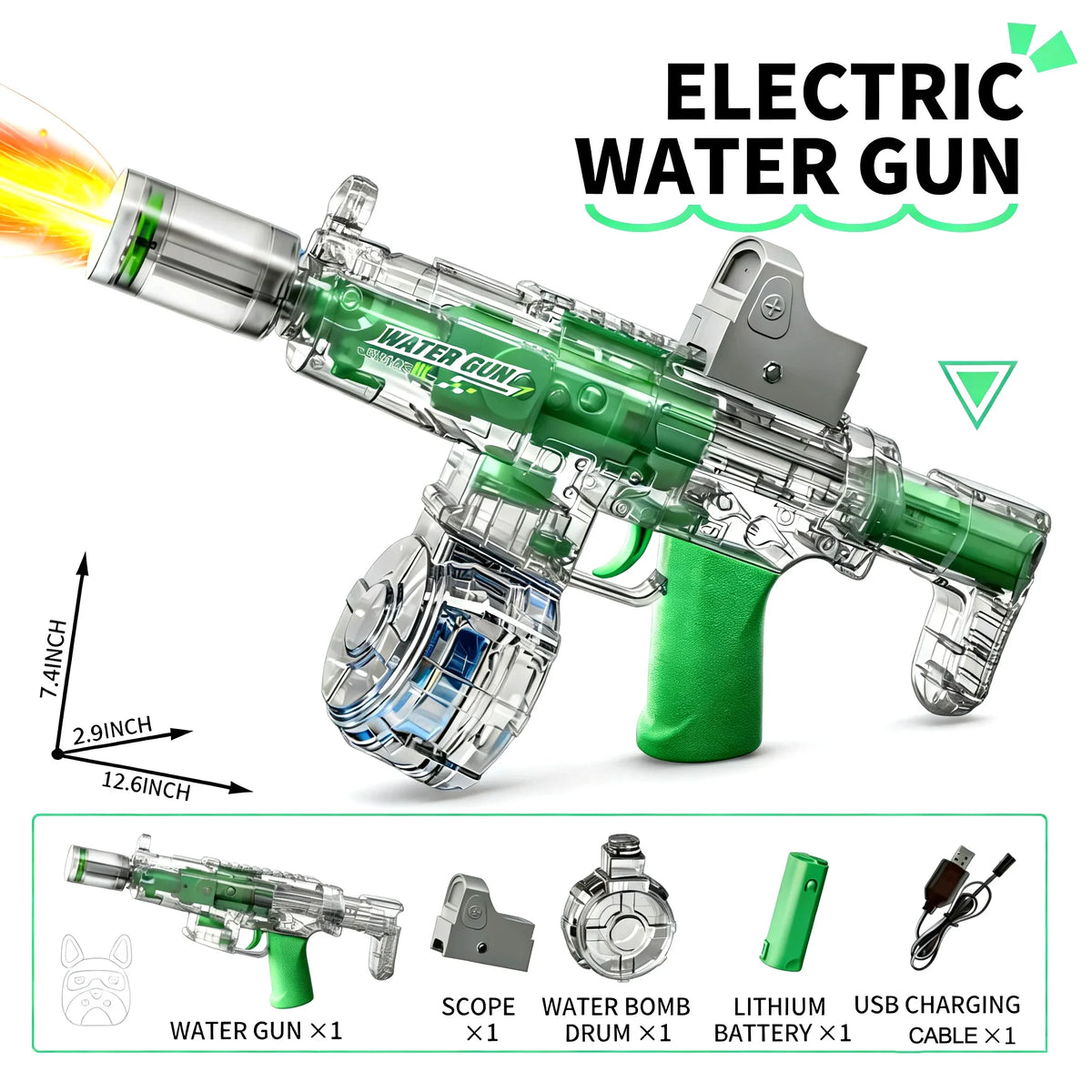 Rechargeable Electric Water Blaster – Ages 14+