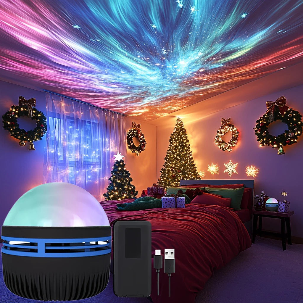 USB Aurora Projection Lamp with Remote