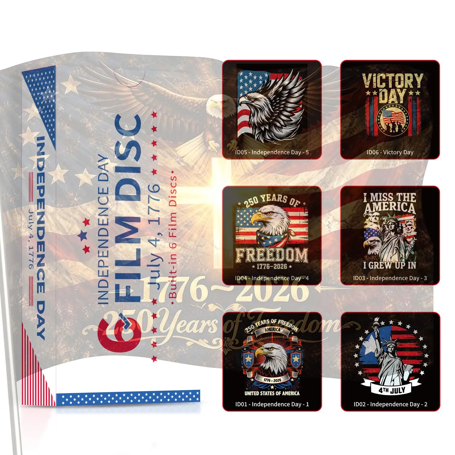 Projector Image Disc Set – 6 Pack