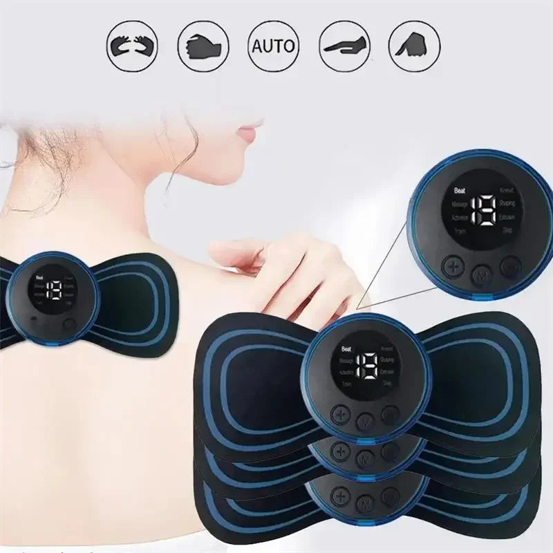 Portable EMS Muscle Massager Set