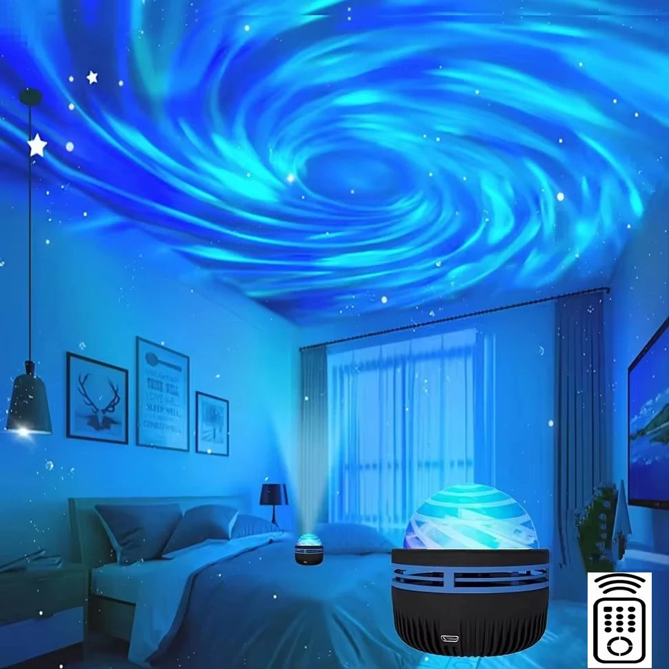 USB LED Galaxy Projector Night Light
