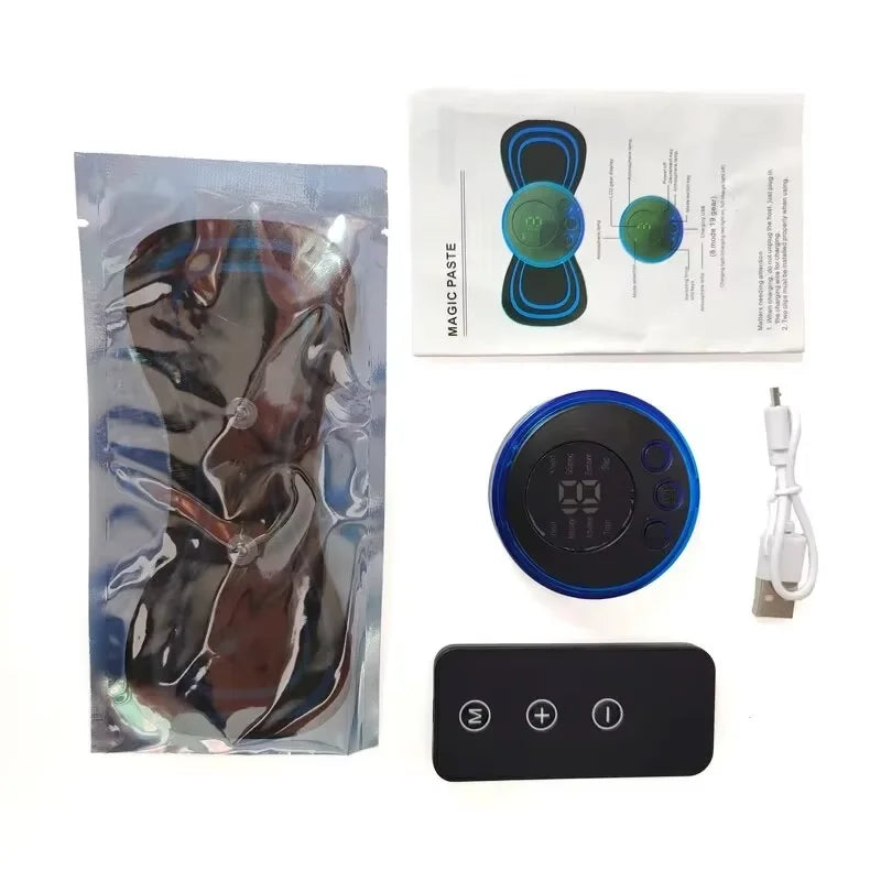 Portable EMS Muscle Massager Set