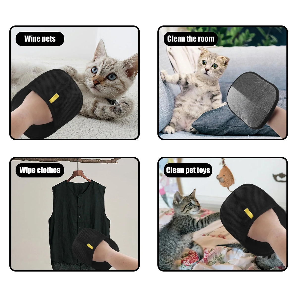 Reusable Pet Hair Removal Glove – 20 × 15 cm