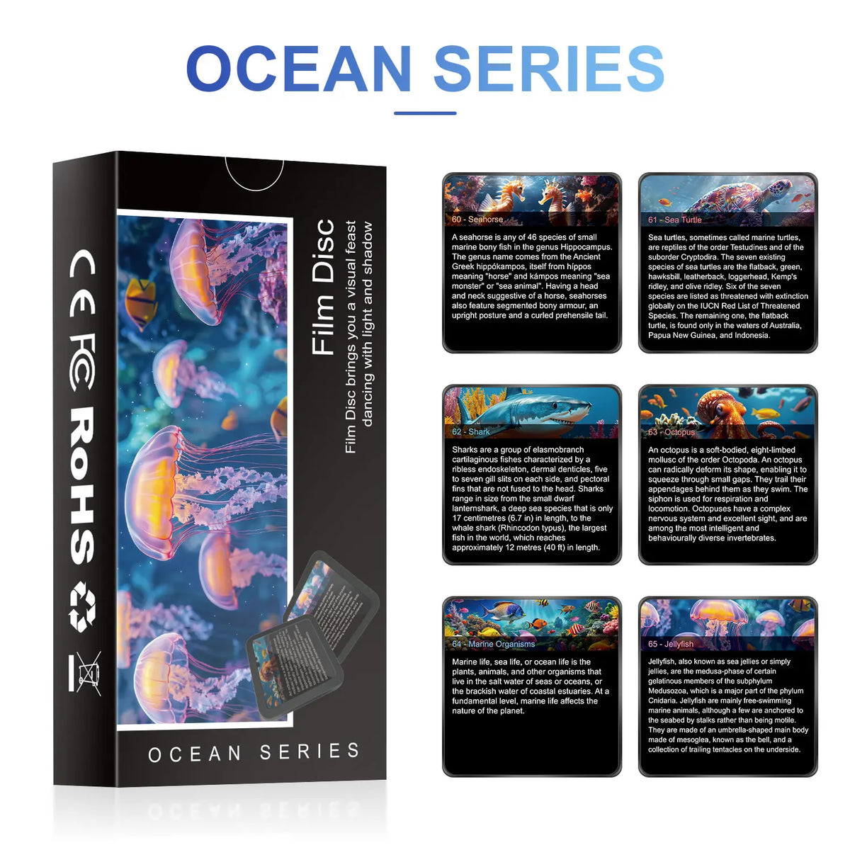 Projector Image Disc Set – 6 Pack