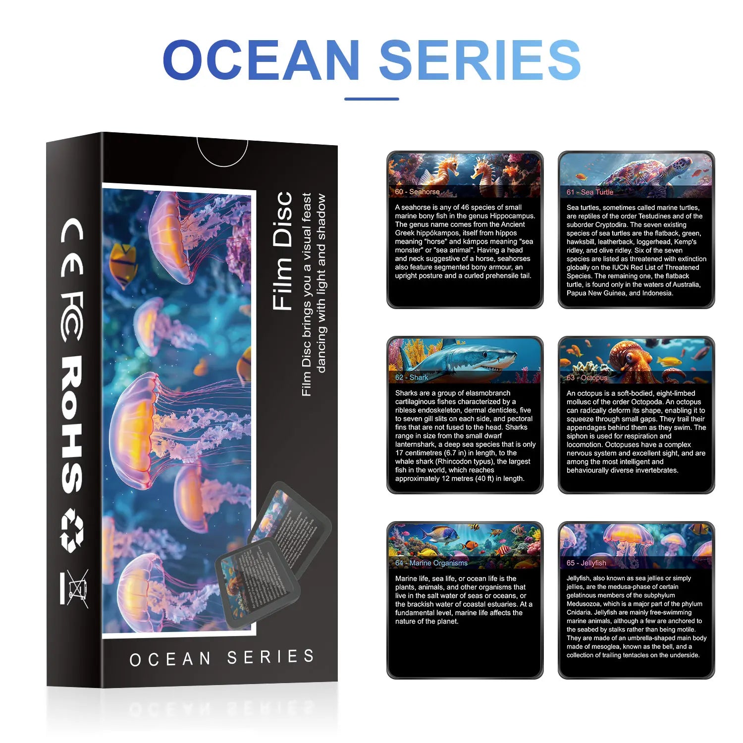 Projector Image Disc Set – 6 Pack