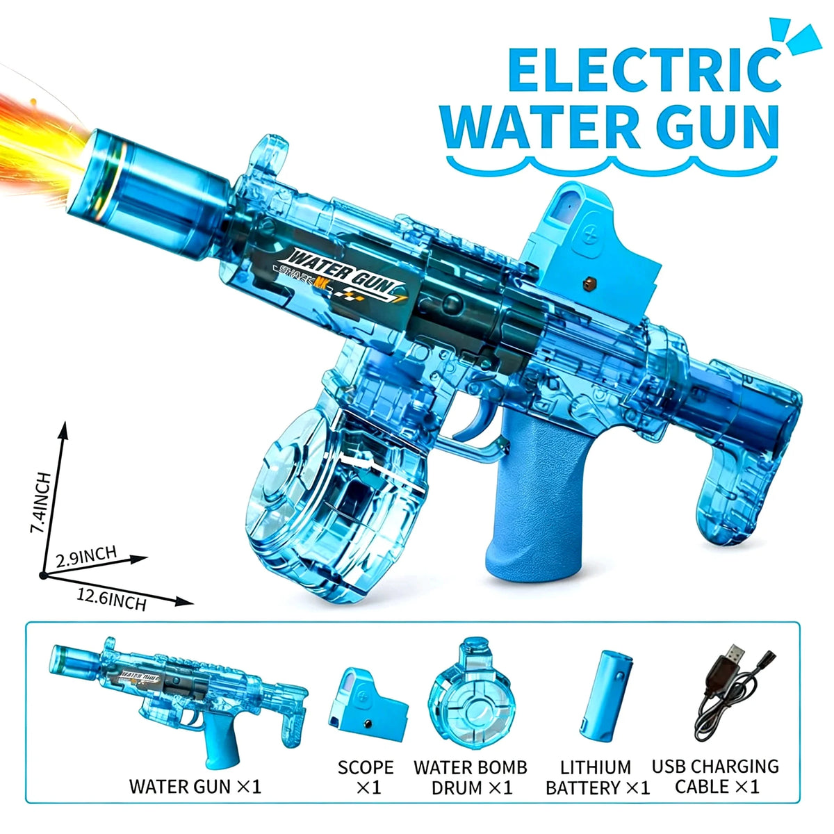 Rechargeable Electric Water Blaster – Ages 14+