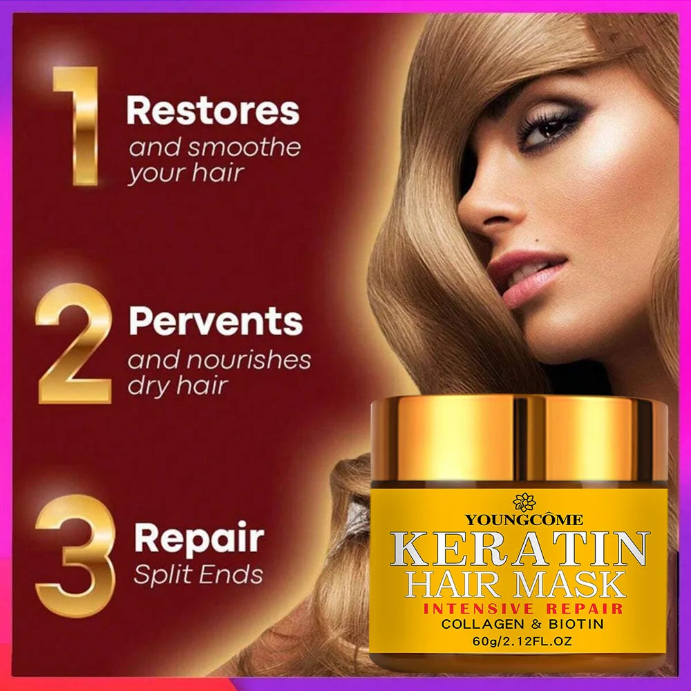 Keratin Hair Mask – 30g or 60g