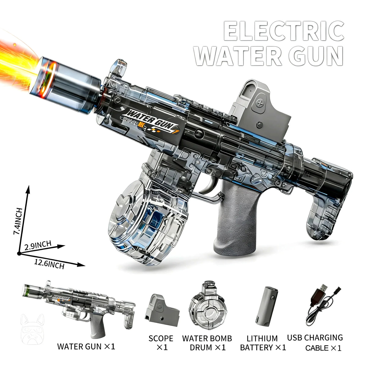 Rechargeable Electric Water Blaster – Ages 14+
