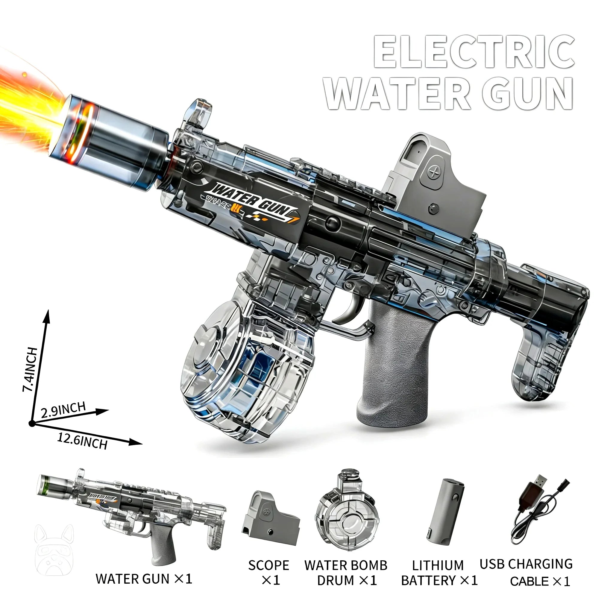 Rechargeable Electric Water Blaster – Ages 14+