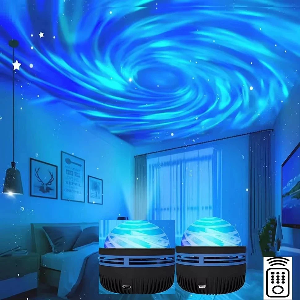 USB LED Galaxy Projector Night Light